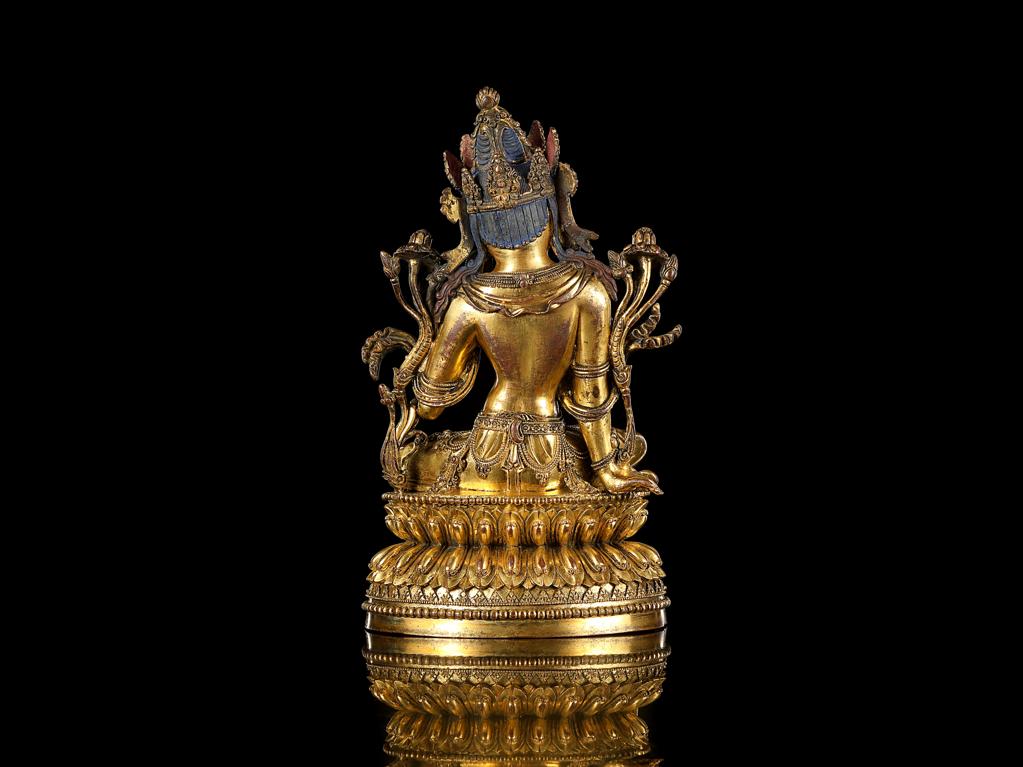 靓宝格- 16世纪铜鎏金观音菩萨坐像（《大明永乐年施》款）